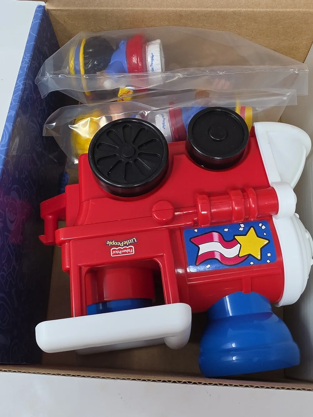 Fisher-Price Little People Patriotic Train Set - Red, White, Blue